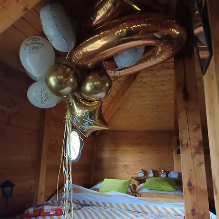 Horská chata Treehouse V Brdech