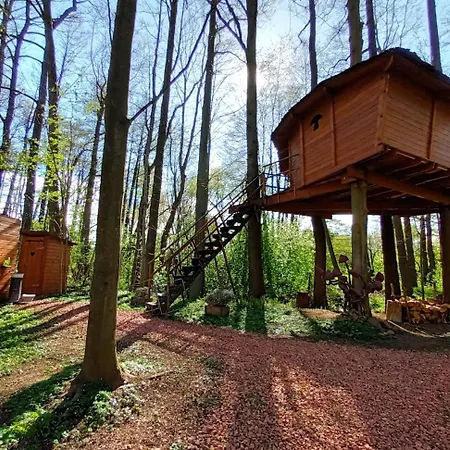 Horská chata Treehouse V Brdech