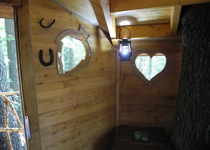 Horská chata Treehouse V Brdech